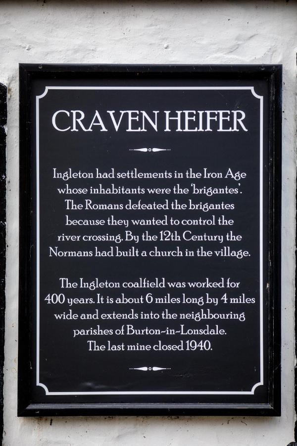 Hotel Craven Heifer Ingleton Ingleton  Exterior foto